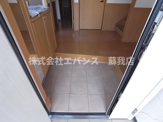 玄関　ゆったりとした玄関です