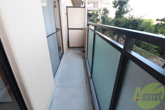 バルコニー　光と風を享受するバルコニー