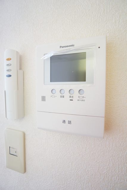 セキュリティ　急な来訪にも対応できるＴＶモニターホン付です！