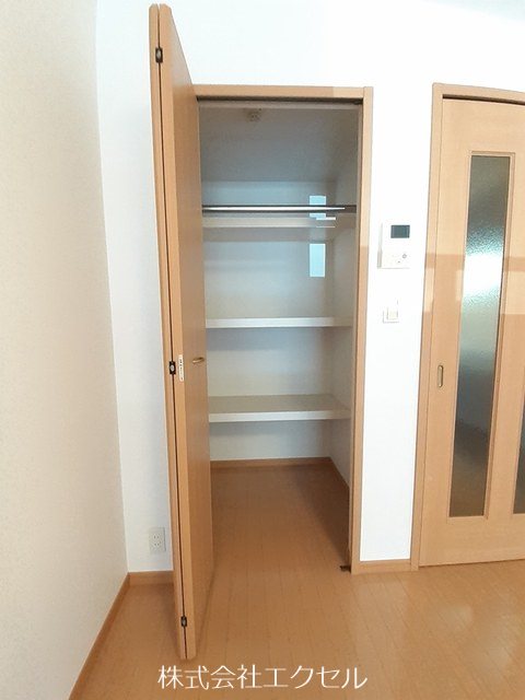 収納　クローゼット完備。