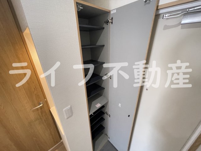 収納　シューズボックス付きです