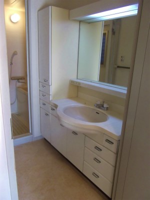 洗面設備　独立洗面台