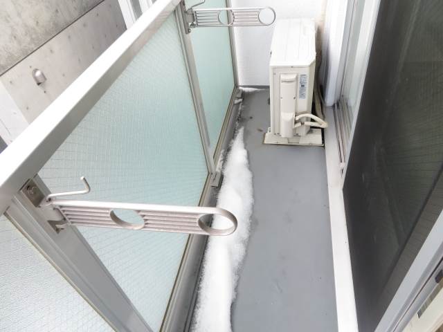 バルコニー　広々バルコニースペース♪