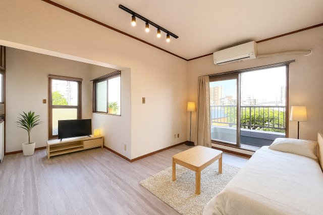 居室・リビング　家具配置イメージ画像です