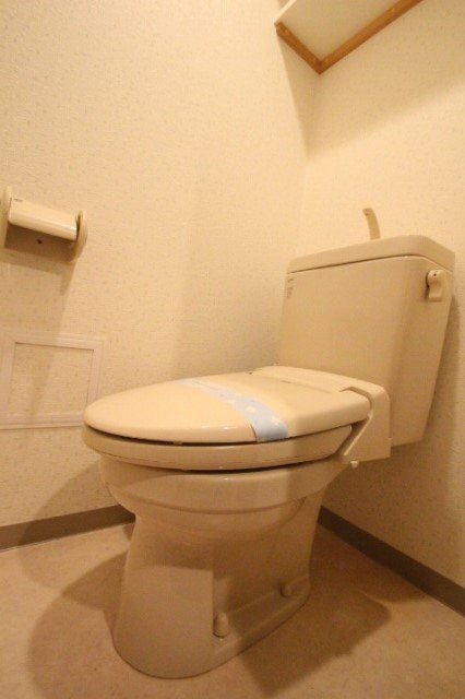 トイレ　同物件、別号室のものです。