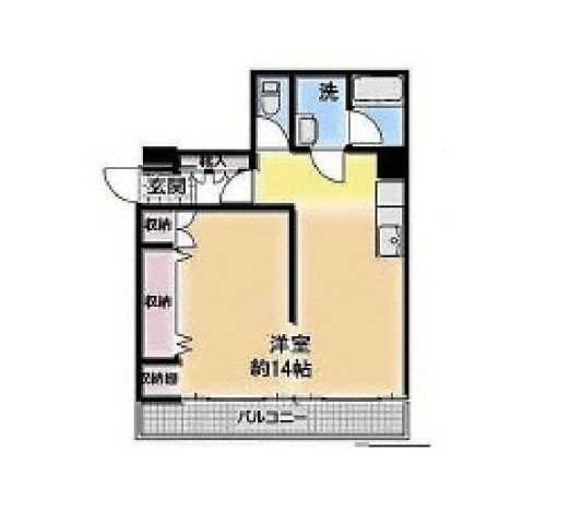 極光マンションの間取り写真
