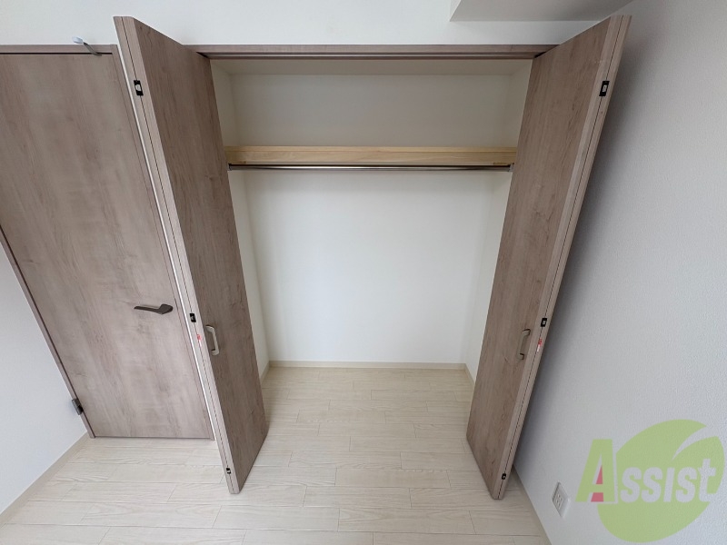 収納　収納もバッチリあるのでお部屋が片付きますよ！