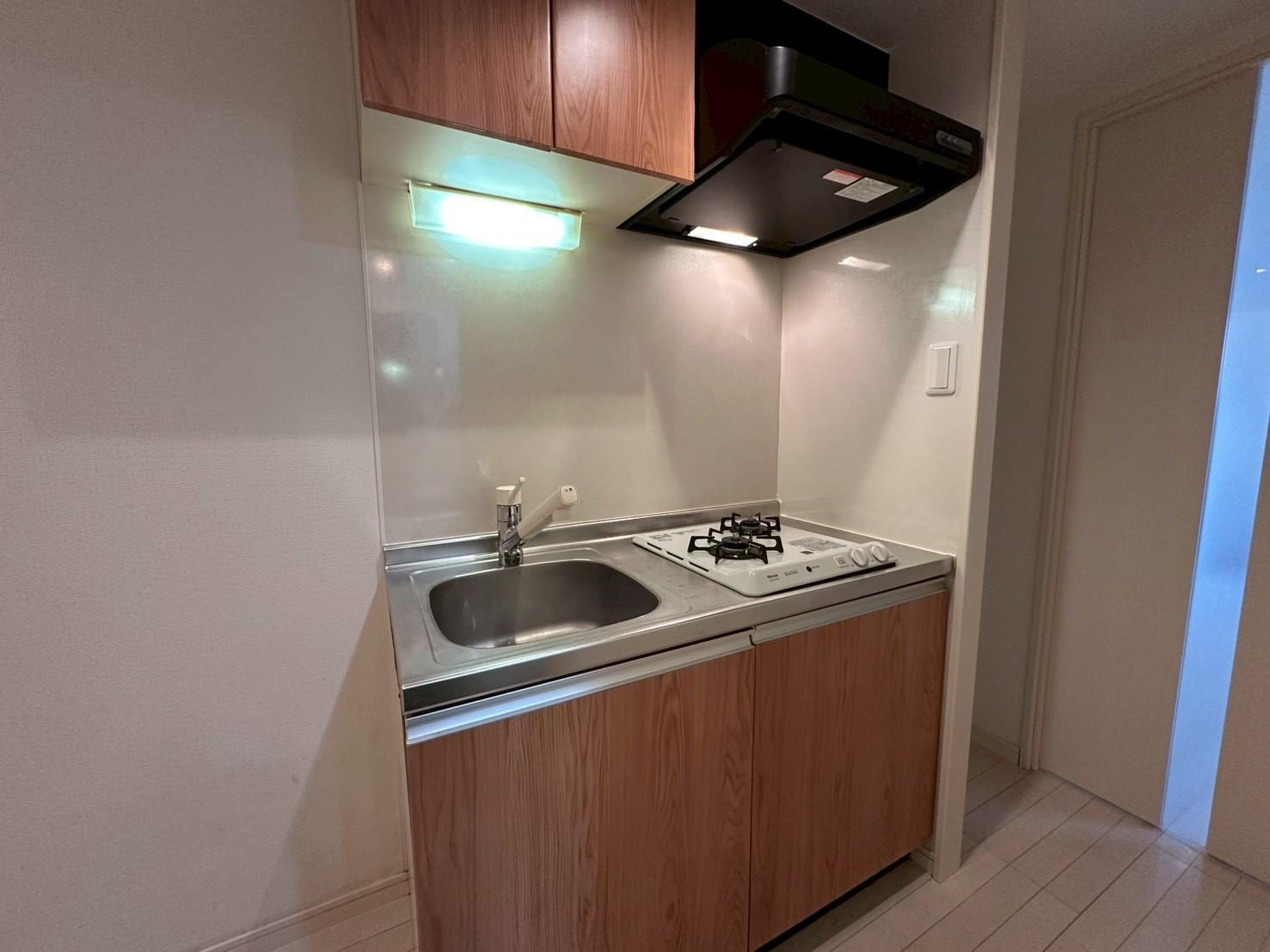 キッチン　2口コンロ付きキッチン(別部屋参考写真)