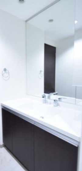洗面設備　他号室のお写真です