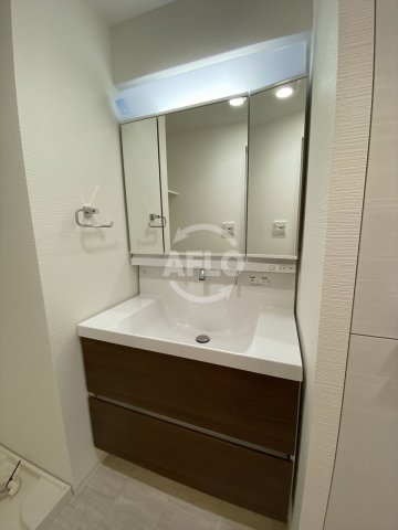 洗面設備　セイワパレス天王寺真田山　洗面化粧台