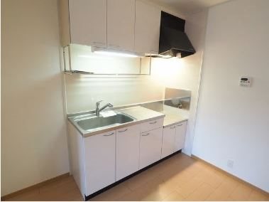 キッチン　※別号室の写真です。