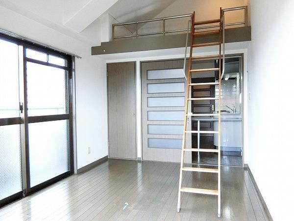 居室・リビング　天井が高く開放感があります！