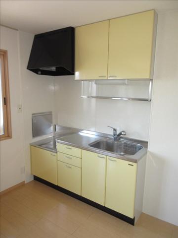 キッチン　調理スペース広いキッチンです。