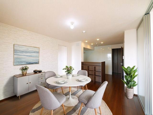 居室・リビング　CGで家具等を配置したもので家具等は含まれません