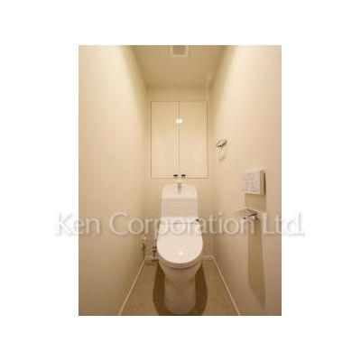 トイレ　同タイプ10階のお部屋を撮影。仕様が異なることがあります。