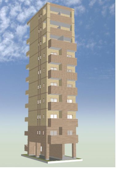 建物外観　外観パースです