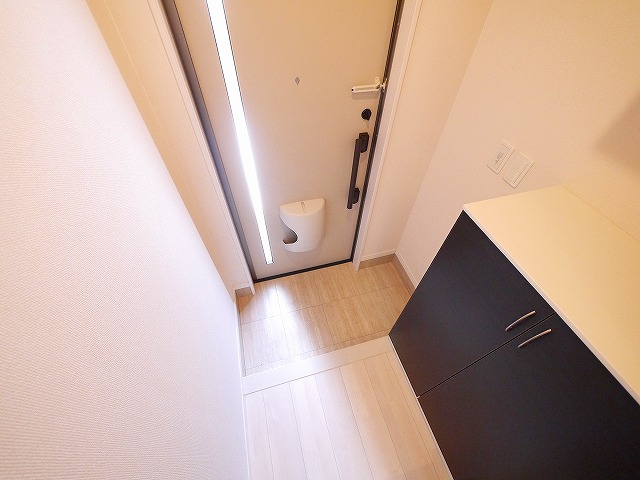 玄関　明るい玄関です