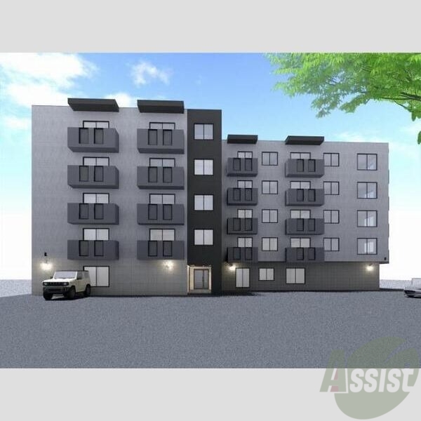 建物外観　外観予想パース　札幌市豊平区平岸「仮）平岸５－１３」