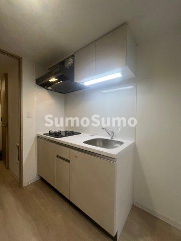 キッチン　コンパクトなキッチンで掃除もラクラク