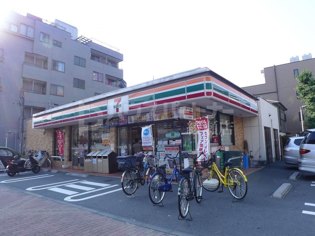 コンビニ　セブンイレブン葛飾亀有4丁目店（コンビニ）まで240m