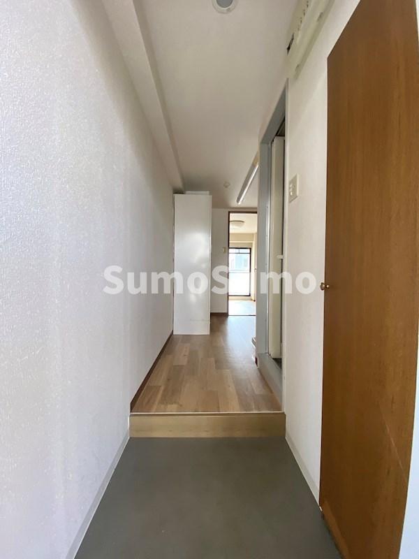 玄関　収納もある玄関です