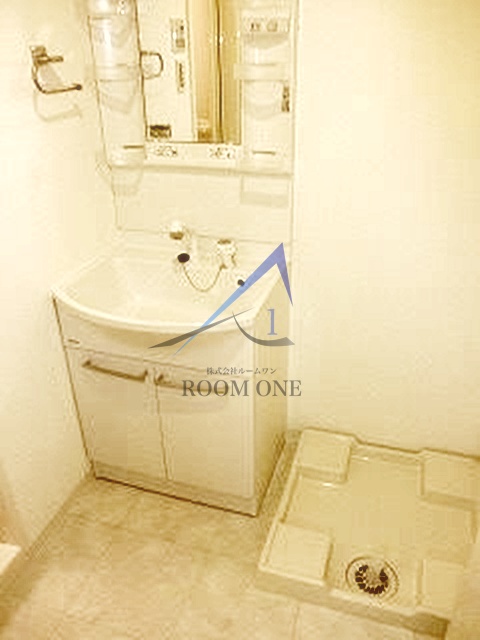 洗面設備　洗面台です。