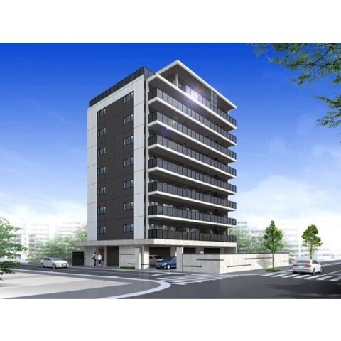 建物外観　スタイリッシュなデザイン！