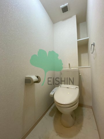トイレ　清潔感のあるトイレです。