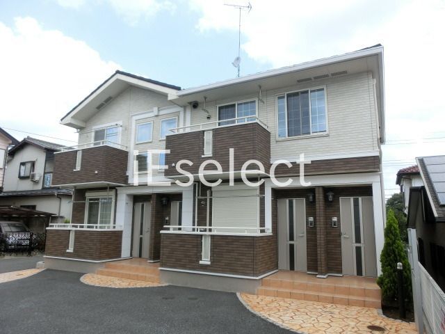 建物外観　全室角部屋のアパートです！