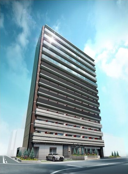 建物外観　外観パース