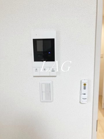 セキュリティ　モニター付きインターホンです。