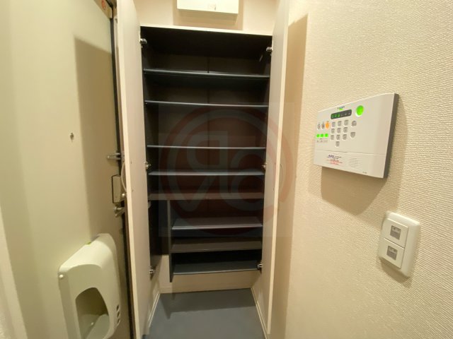 収納　たっぷりとした収納スペースです