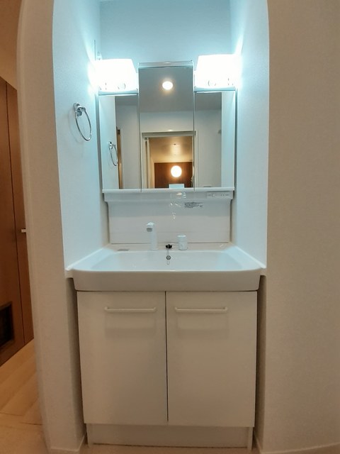 洗面設備　忙しい朝に便利なシャンプードレッサー
