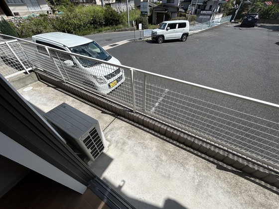 バルコニー　※別部屋の写真です