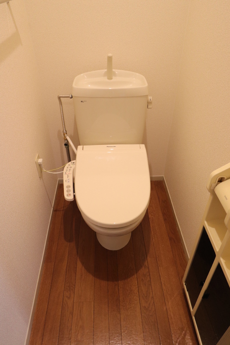 トイレ　ゆったりとした空間のトイレです