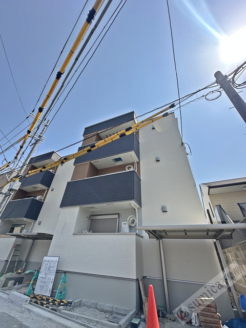 建物外観　２０２５年６月完成新築物件♪