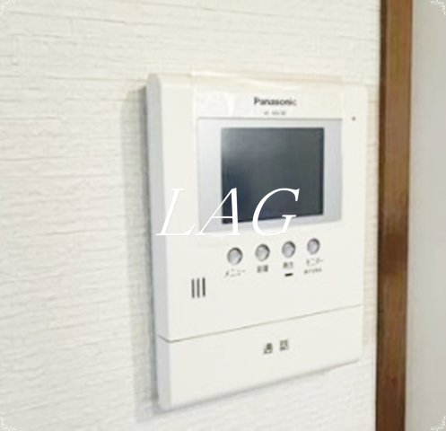 セキュリティ　モニター付きインターホンになります。