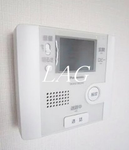 セキュリティ　モニター付きインターホンです。
