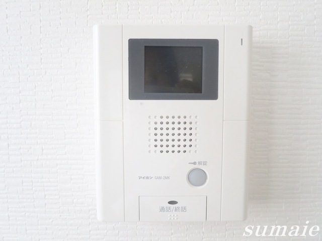 セキュリティ　安心のＴＶミニター付きインターホンです！