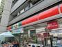 コンビニ　サンクス新宿鶴巻町店（コンビニ）まで230m