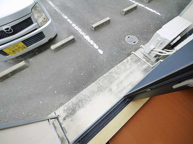 バルコニー　落ち着いた時間を過ごせるバルコニーです