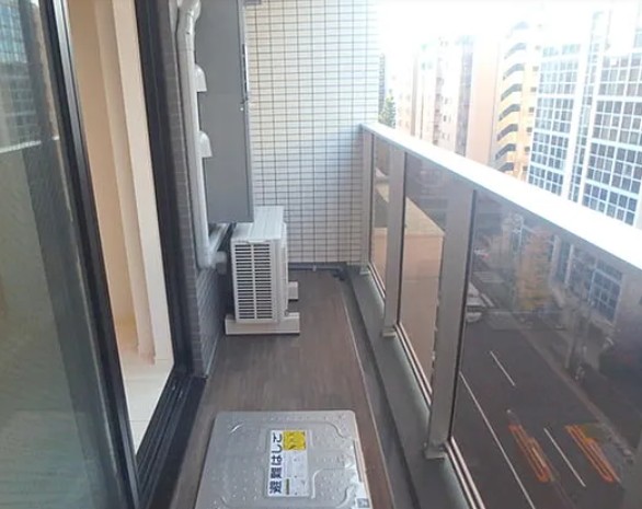 バルコニー　別部屋イメージ画像になります