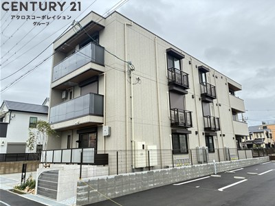 建物外観　安心のオートロック付きです♪