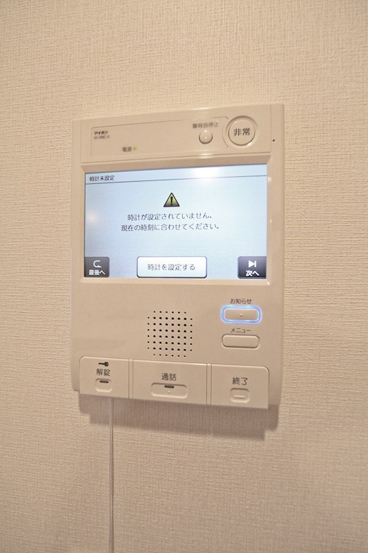 セキュリティ　モニター付インターホン