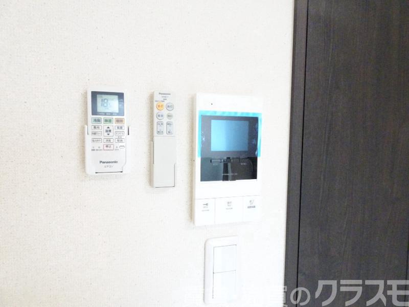 セキュリティ　来訪者が確認できるモニターホン♪