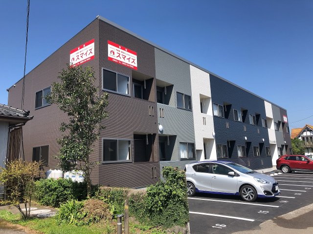 建物外観　2020年9月26日入居開始予定（現在建築中）