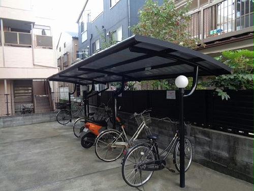 その他共有部分　駐輪場　原付＆自転車のみ駐輪可能