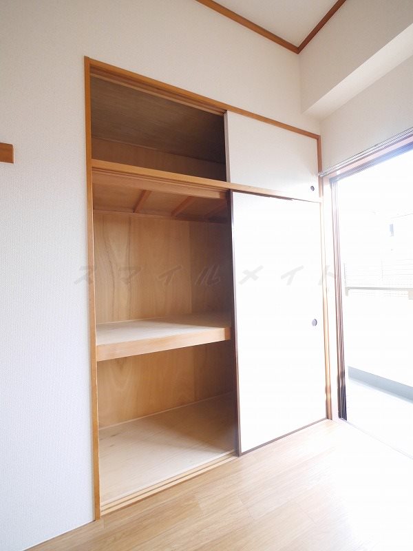 収納　たっぷり収納が魅力のお部屋です