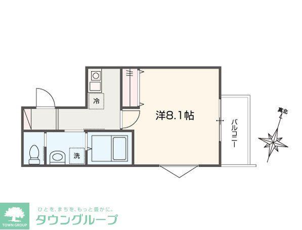 MELLAS西川口IVの間取り写真