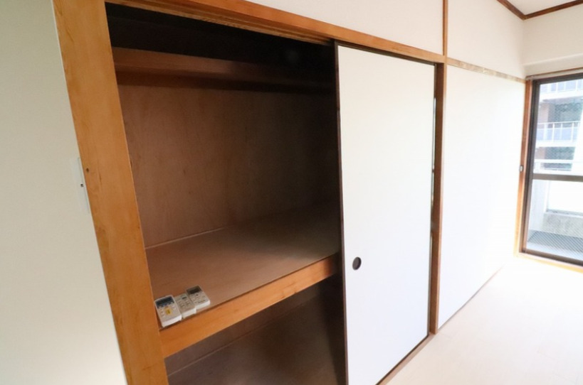 収納　収納付きのお部屋